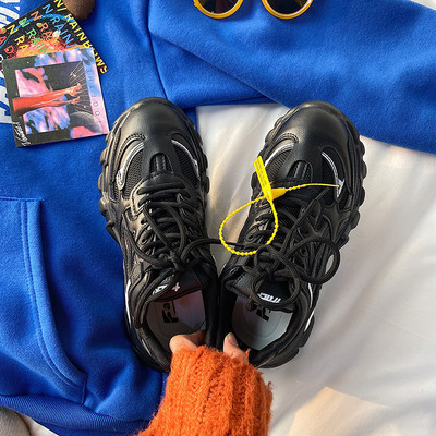 Casual αθλητικά παπούτσια με τραχιά σόλα για γυναίκες