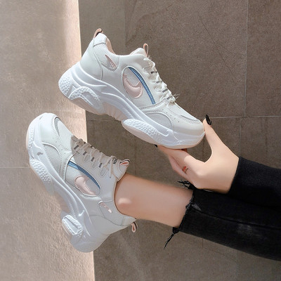 Nelja värvi paeltega kõrge tallaga naiste tossud