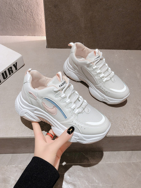 Nelja värvi paeltega kõrge tallaga naiste tossud