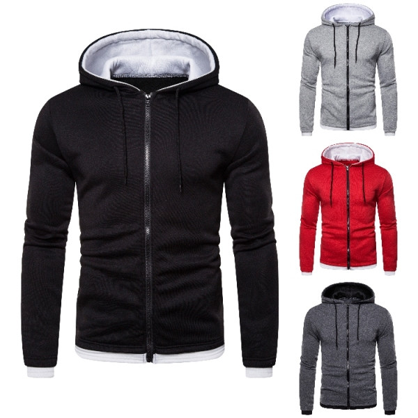 Ανδρικό φούτερ απλό μοντέλο και με κουκούλα