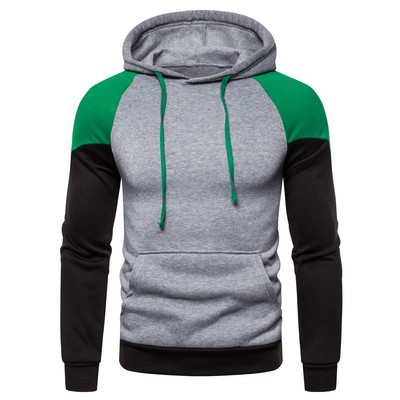 Ανδρικό φούτερ απλό μοντέλο και τσέπη