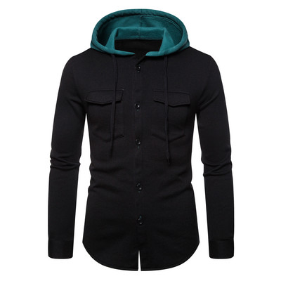 Ανδρική μπλούζα με κουμπιά