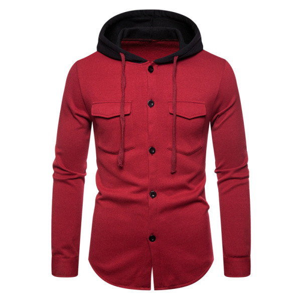 Ανδρική μπλούζα με κουμπιά 