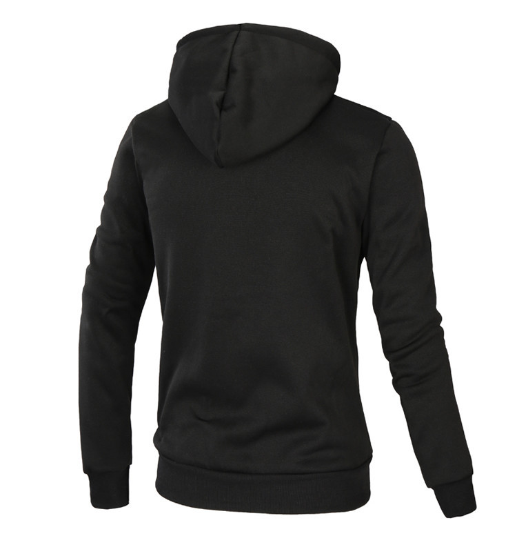 Ανδρικό φούτερ με κορδόνια και απλικέ