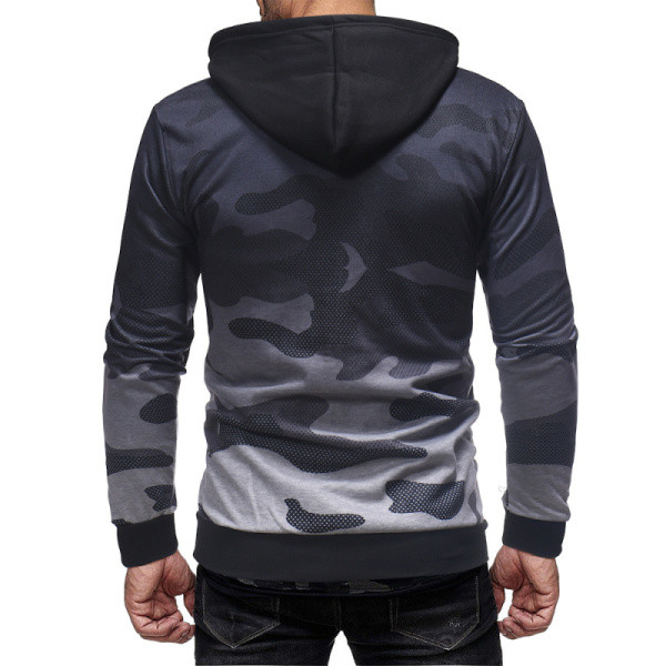 Μοντέρνο ανδρικό  φούτερ με στερέωση και κορδόνια