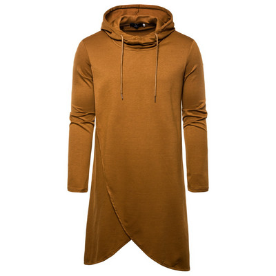 Ανδρικό μοντέρνο μακρυά φούτερ μοντέλο