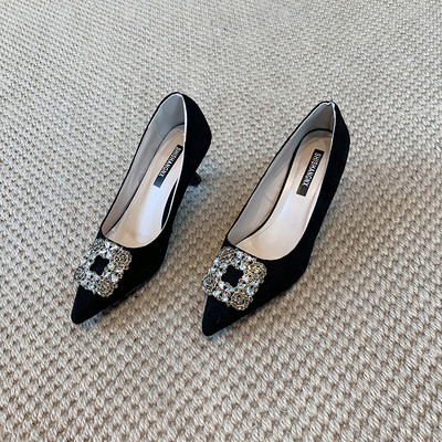 Öko-seemisnahast moodsad ja metallelemendiga naiste kingad