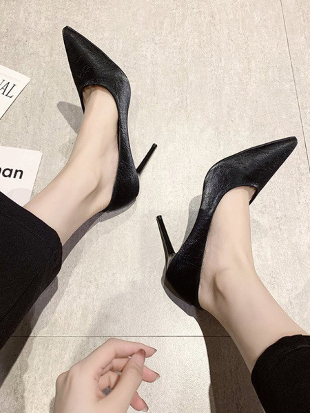 Pantofi dama primavara-toamna cu toc model uni