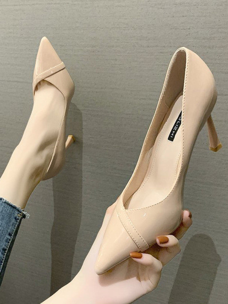 Uus mudel kevad-sügis lakknahast kingad