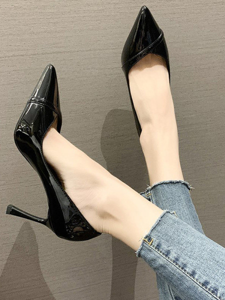 Uus mudel kevad-sügis lakknahast kingad