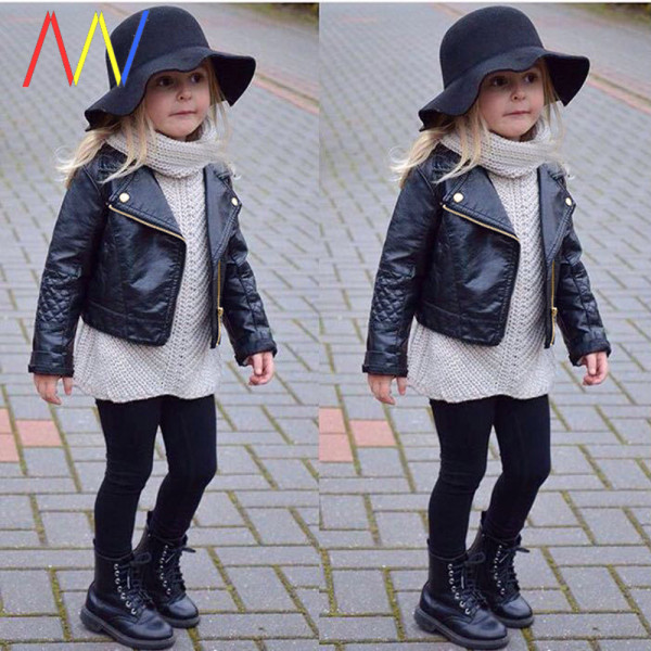 Модерно яке от еко кожа с ципове