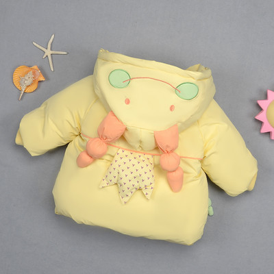 Модерно детско яке за момичета с 3D елемент