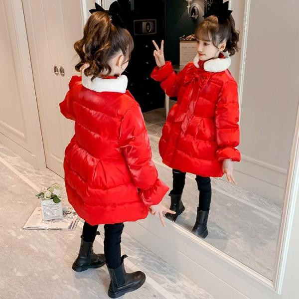 Детско яке за момичета с яка подходящо за зимата