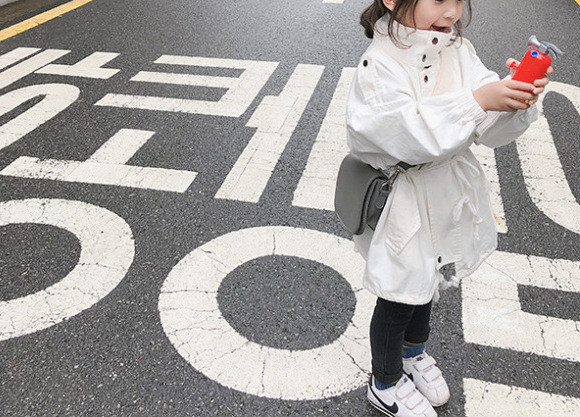 Пролетно яке тип ветровка за момичета