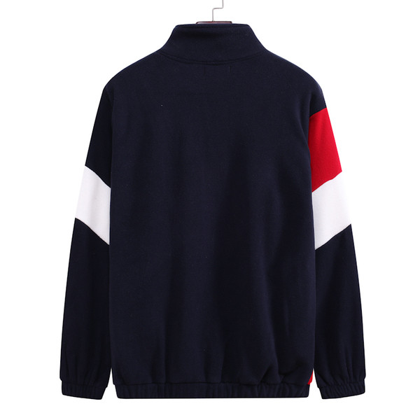 Мъжки суичър със закопчаване широк модел