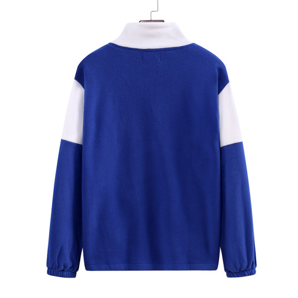 Мъжки ежедневен суичър с джоб и закопчаване