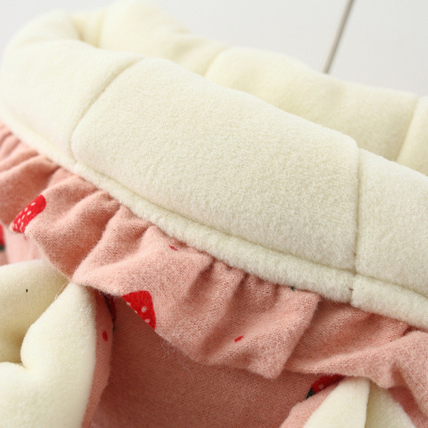 Детско яке с качулка и копчета подходящо за момичета 