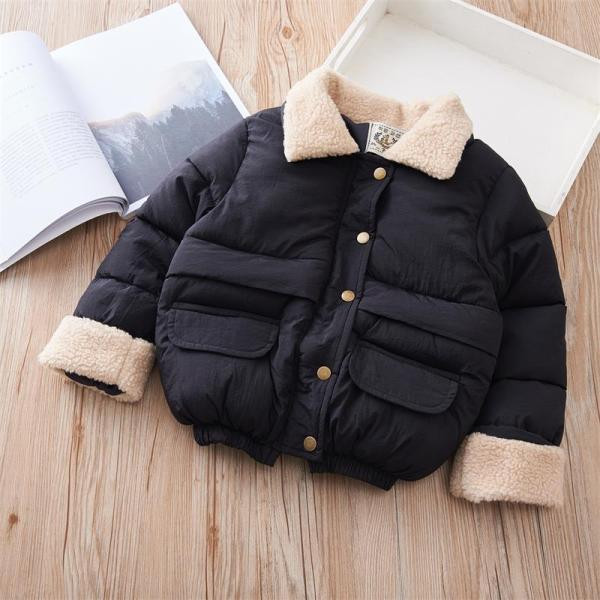 Есенно зимно яке за копчета и пух