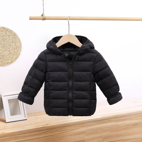 Олекотено яке с качулка подходящо за момичета и момчета