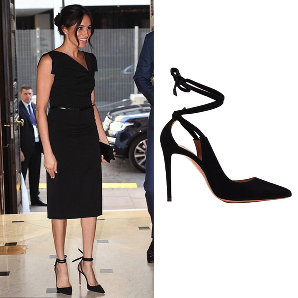 Moderne ženske cipele na vezice i visoke pete