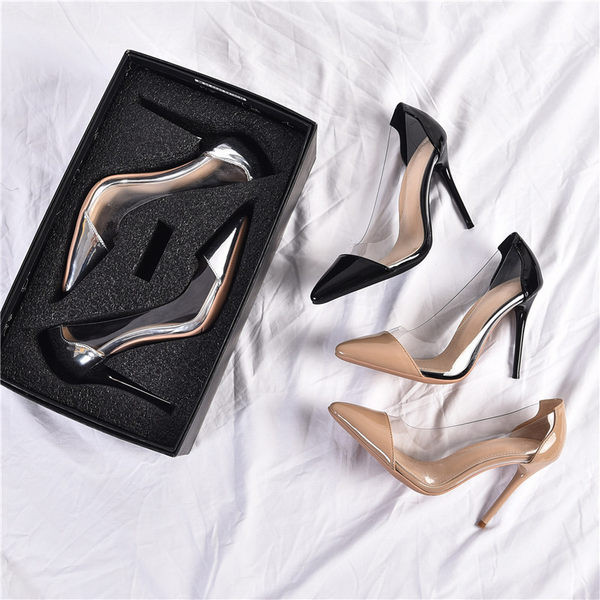 Naujas moteriškų batų su kulnais modelis - smailus modelis