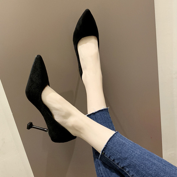 Ženske antilop cipele na visoku petu