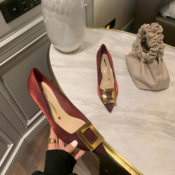 Moderne ženske cipele na petu 5 cm u više boja