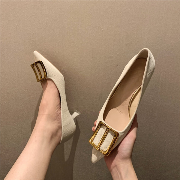 Novi model ženskih cipela na špic sa kopčom