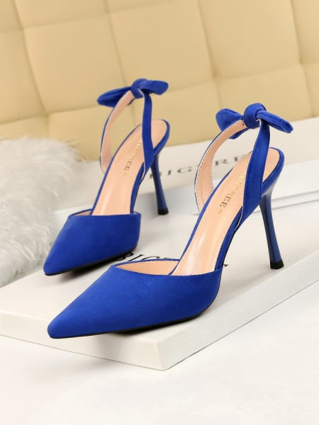 Ženske sandale od eko brušene kože sa trakom