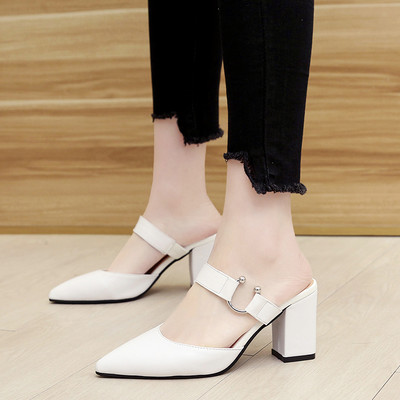 Aktuelne ženske cipele sa debelom petom 7 cm