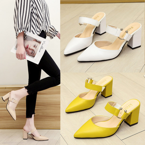 Aktuelne ženske cipele sa debelom petom 7 cm