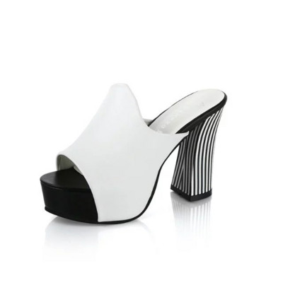 Moderne ženske cipele sa debelom petom 11 cm