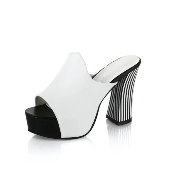 Moderne ženske cipele sa debelom petom 11 cm