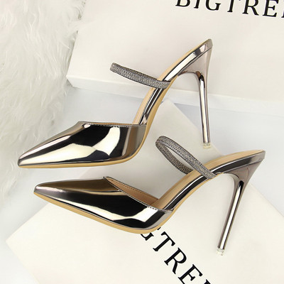 Elegantne špicaste ženske sandale na tanku petu