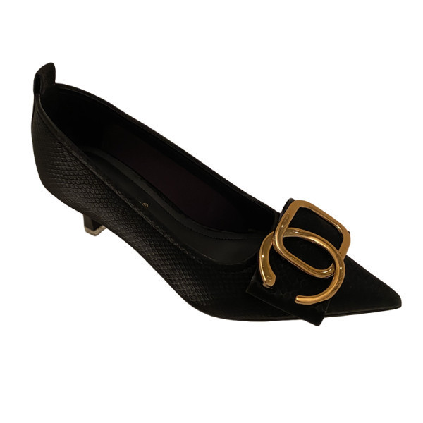 Moderne ženske cipele na visoku petu 5 cm - tri boje