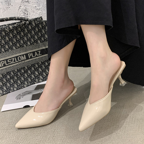 Moderne ženske cipele na špic - sa petom 6 cm