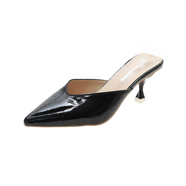 Moderne ženske cipele na špic - sa petom 6 cm
