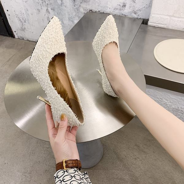 Ženske moderne cipele s toplim đonom i petom