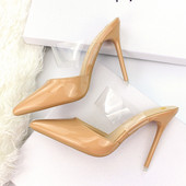 Modernas sieviešu čības no eko ādas un silikona lencēm