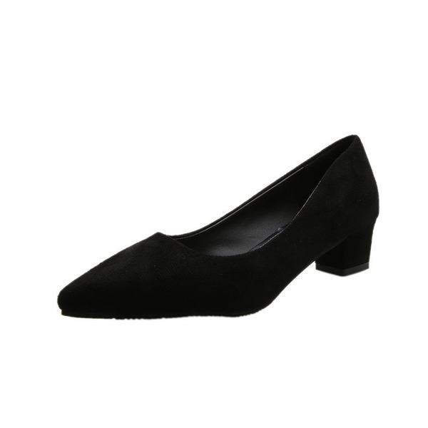 Antilop ženske cipele na petu u crnoj boji - dva modela