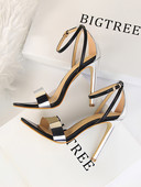 Moderne sandale na visoku petu i tanke remenčiće