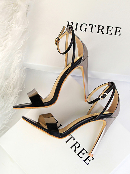 Moderne sandale na visoku petu i tanke remenčiće