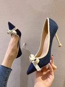 Moderne ženske cipele s trakom i tankom petom od 9,5 cm