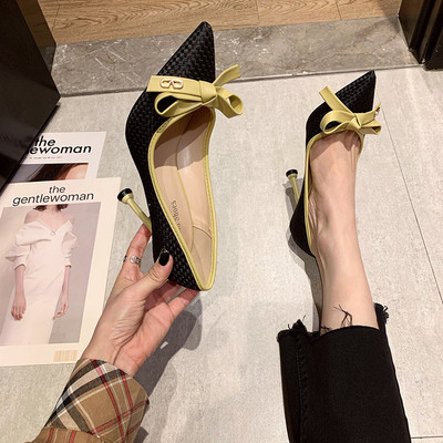 Moderne ženske cipele s trakom i tankom petom od 9,5 cm