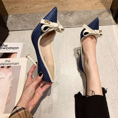 Moderne ženske cipele s trakom i tankom petom od 9,5 cm