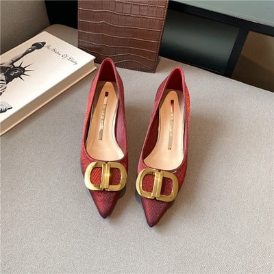 Novi model ženskih cipela na visoku petu u tri boje