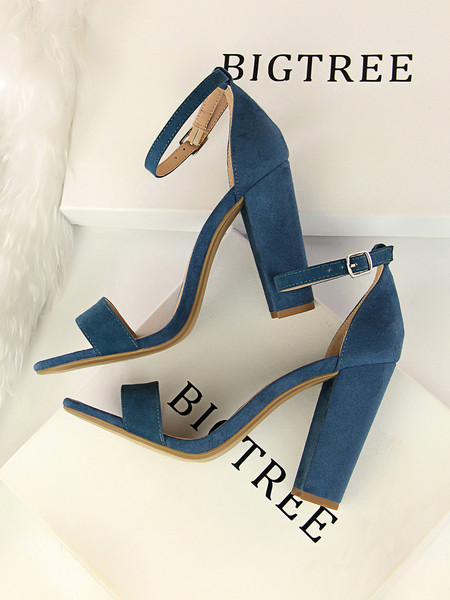 Elegantne ženske sandale sa remenom od eko kože