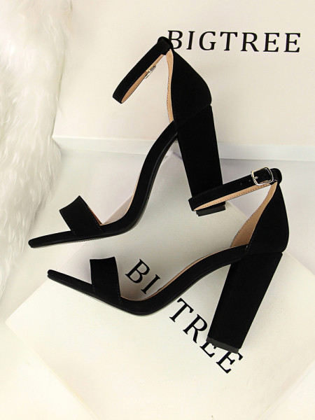 Elegantne ženske sandale sa remenom od eko kože