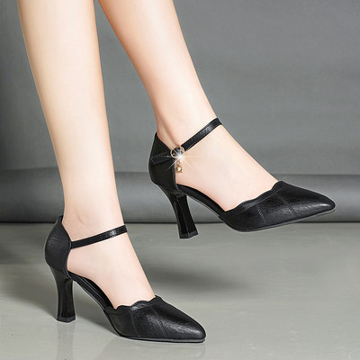 Elegantne ženske cipele na visoku petu-8,5 cm