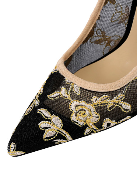 Ženske tekstilne cipele sa vezom